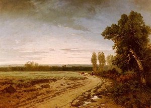 Andando al pascolo di prima mattina